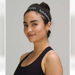 NWT Lululemon Black Hold Your Own Elastic Headband 2 Pack